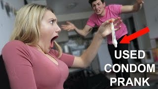 USED CONDOM CHEATING PRANK!