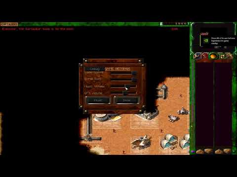 Dune 2000 NEW Mission Launcher - automated mod file installation feature