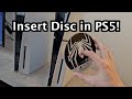 How to Insert Disc in PS5 