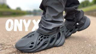 Totally Different!! Yeezy Foam Runner ONYX Review & On Foot