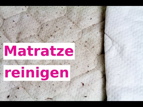 Cleaning a mattress | Removing sweat stains and lint