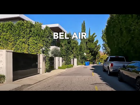 Driving Bel Air, East Gate, Bel Air Road