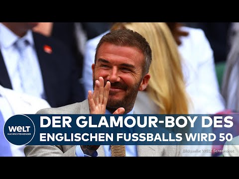 DAVID BECKHAM WIRD 50: Fußballlegende, Glamourstar und Clubbesitzer feiert runden Geburtstag!