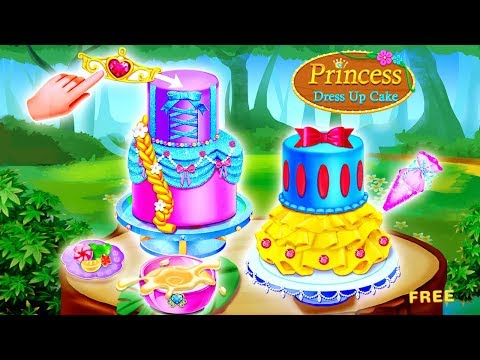Princess Dress Up Cake - Comfy Cakes Baking Salon Video