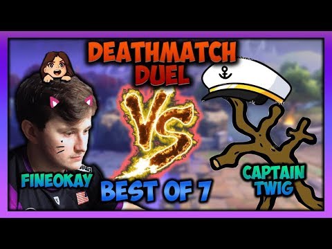 FINEOKAY vs THE DUEL KING CAPTAINTWIG! ('Professional Smite 1v1s)