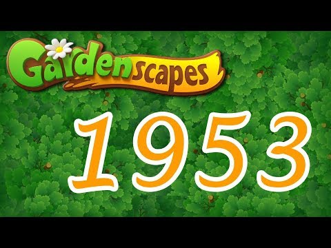 Gardenscapes level 1953