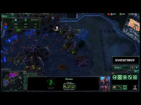 (BG 27) SC2 1vs1 ZvsT HULsc vs Commander HD Starcraft 2