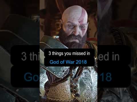 3 Things You Missed in God of War 2018