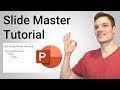 How to use PowerPoint Slide Master