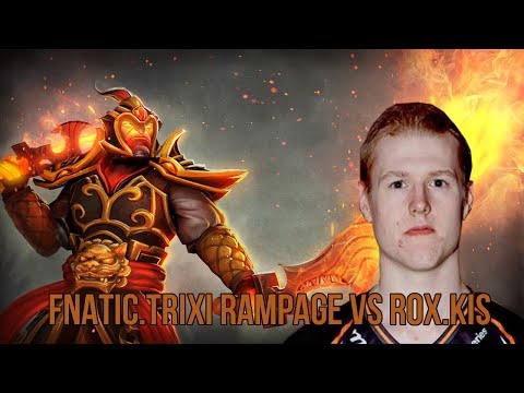 Fnatic.Trixi rampage vs Rox.Kis @ The Summit