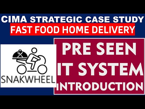 Snakwheel Pre-seen Company IT Systems Pt2 CIMA SCS May 2022 & Aug 2022 | CIMA Strategic Case Study