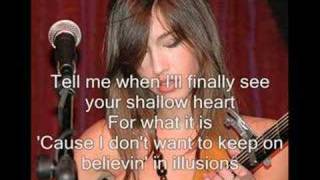 Kate Voegele - Wish you were (Lyrics)