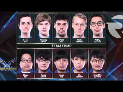 [Highlights] LoL Worlds 2015 - Quarterfinals - Flash Wolves vs Origen
