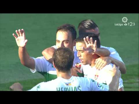 Resumen de Elche CF vs Rayo Vallecano (2-1)