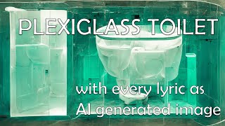 Plexiglass Toilet - AI illustrating every lyric