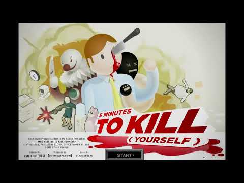 5 Minutes to Kill Yourself Full Playthrough / Longplay / Walkthrough (no commentary) #flashgame