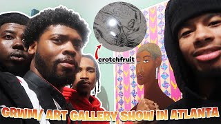 GRWM Vlog with Hair Redo / Abstract Art Gallery Show in Atlanta