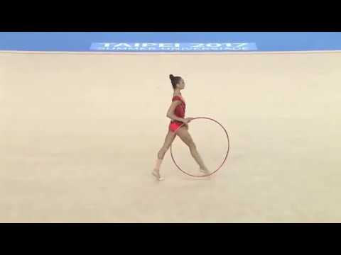 YAROSH Yana (UKR) Hoop - Universiade 2017 EF