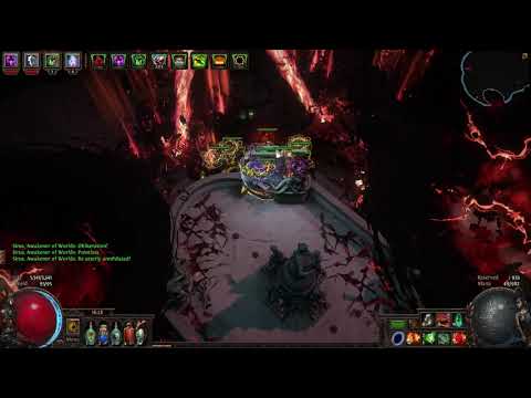 [PoE Ultimatum 3.14] Stone Golem Complete Build vs. Sirus Awlv 9