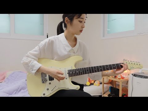 체인소맨 KICK BACK 기타커버(인척하는 영상)