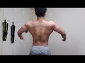 15分間の背中トレーニング