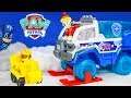 Paw Patrol Snow Patrol Artic Vehicle with Pj Masks toys