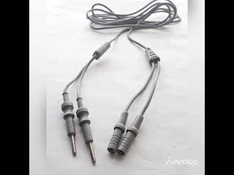 Vessel Sealer Cautery Bi-clamp And Bipolar Scissor Cable