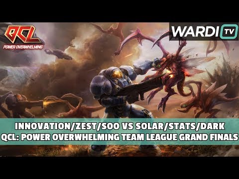 INnoVation / Zest / soO vs Dark / Stats / Solar - QCL Team League Grand Final