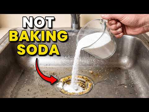 1 Cup of This Destroys Every Drain Clog — But Never Touches Your Pipes