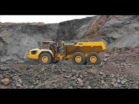 Volvo A60H articulated hauler: Operate comfortably