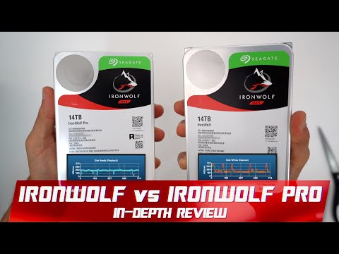 Kietasis diskas  SEAGATE NAS HDD 4TB IronWolf /5400rpm 6Gb/s/ SATA 256MB cache 3.5inch/ 24x7 CMR for NAS and RAID rackmount systems BLK video