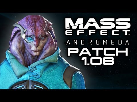 MASS EFFECT ANDROMEDA: Patch 1.08 Changes! (Improved Character Creator and Male Jaal Romance)