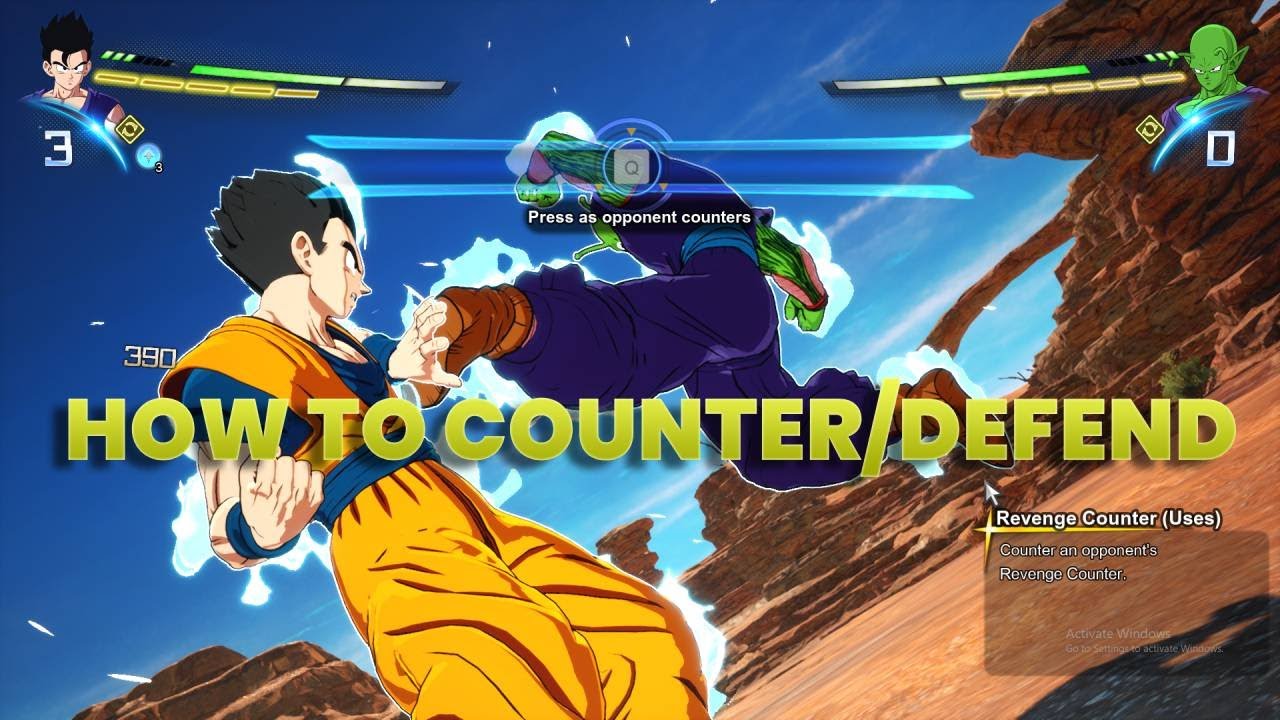 HOW TO COUNTER AND DEFEND IN DRAGON BALL SPARKING ZERO