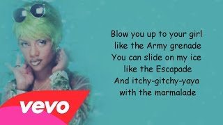 Lil&#39; Kim - Crush On You (Lyrics On Screen) Verse HD