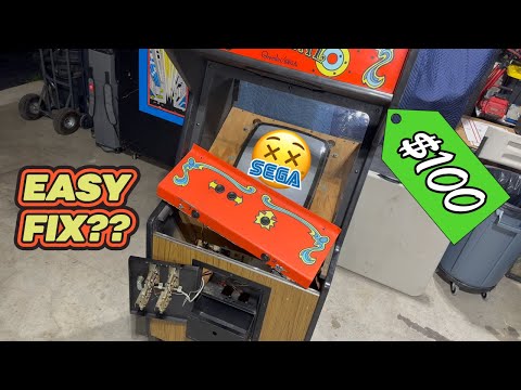 Can we fix this DEAD Sega arcade game I got for $100? 💀