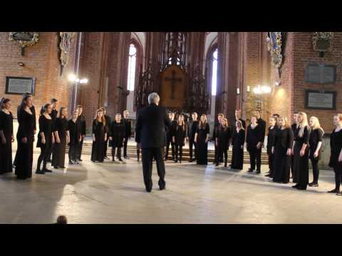 Samford A Cappella 2016 - Nunc Dimittis - Vytautas Miskinis