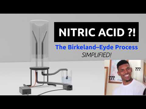 NITRIC ACID from Air?! The Birkeland–Eyde Process Explained