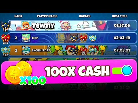 How Fast Can I WIN with 100x Cash Hack?!