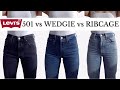 LEVI S 501 Vs WEDGIE Vs RIBCAGE Which One Makes Your Butt Look Best