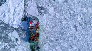 preview picture of video 'Tales of the Sea Ice Newfoundland/4K 60 Wide Screen'