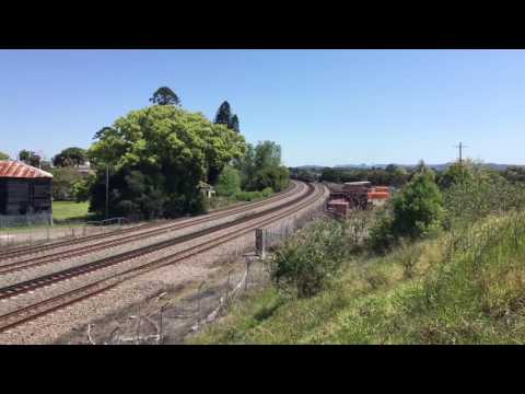 Pacific national grain train Quad 48 class