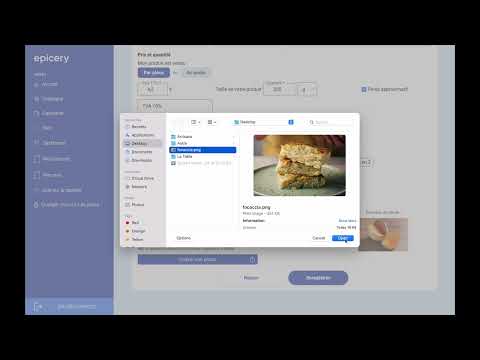 Tutoriel commerçants epicery : comment rajouter une photo sur ses produits ?