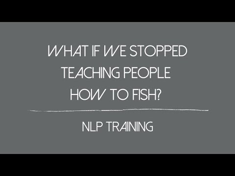 Should We Stop And Think Before We Teach A Man To Fish?