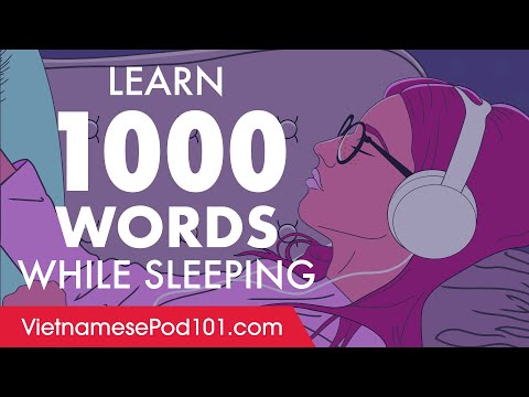 Vietnamese Conversation: Learn while you Sleep with 1000 words