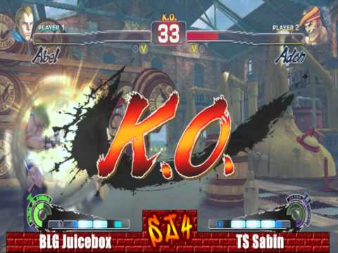 GVN Summer Jam 4 SSF4 singles TOP 8: BLG Juicebox vs Sabin
