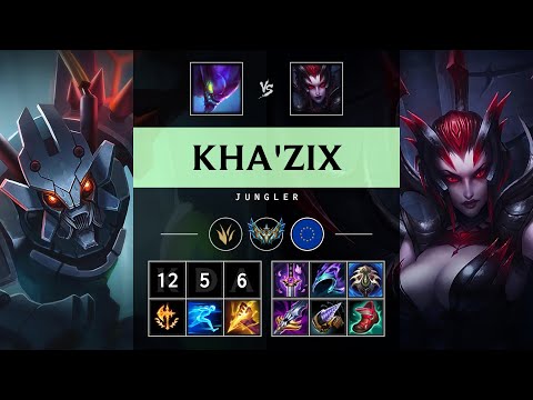 Kha'Zix Jungle vs Elise - EUW Challenger Patch 25.11