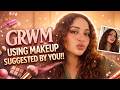 ENDING 2025 With Makeup Suggested By YOU ️