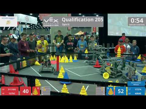 2018 VRC-MS Spir Q205 - 31110V 1375C vs 1737K 4004E - 65 to 69