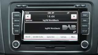 Erstkontakt VW RNS 510 - Radio mit DAB+ und Radiotext