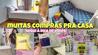 ERA UM SONHO 🥹 MUITAS COMPRINHAS PRA CASA NA PERNAMBUCANAS!!